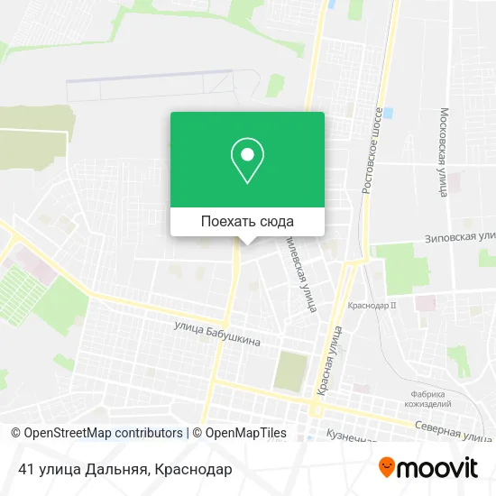 Карта 41 улица Дальняя