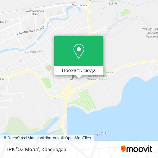 Карта ТРК "OZ Молл"