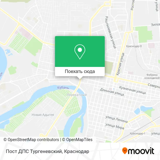 Карта Пост ДПС Тургеневский