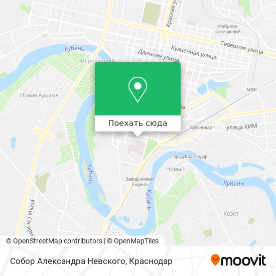 Карта Собор Александра Невского