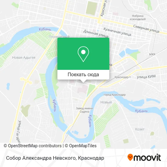 Карта Собор Александра Невского