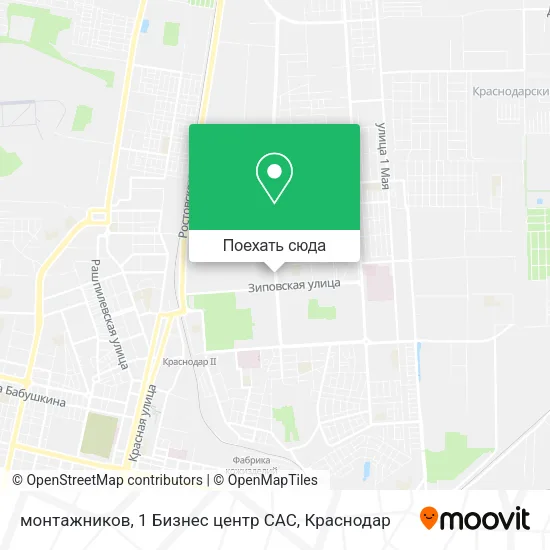 Карта монтажников, 1 Бизнес центр САС