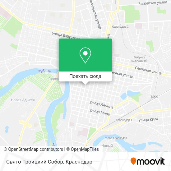 Карта Свято-Троицкий Собор