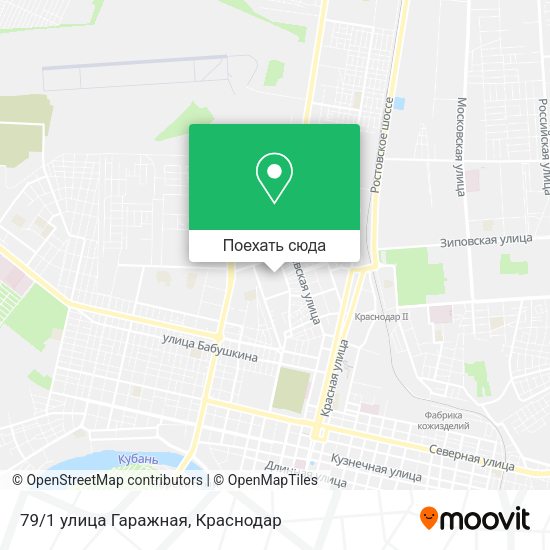 Карта 79/1 улица Гаражная