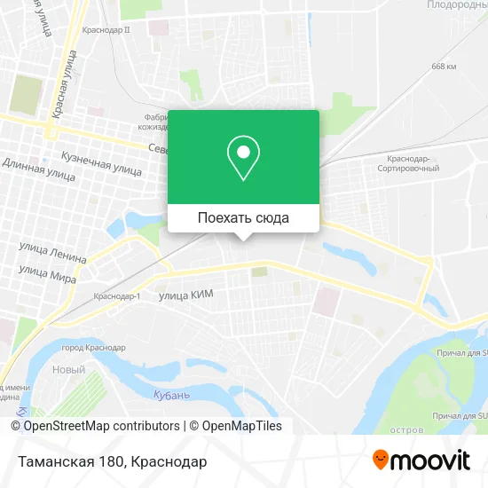 Карта Таманская 180