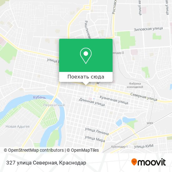 Карта 327 улица Северная