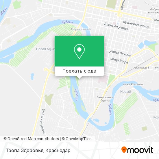 Карта Тропа Здоровья