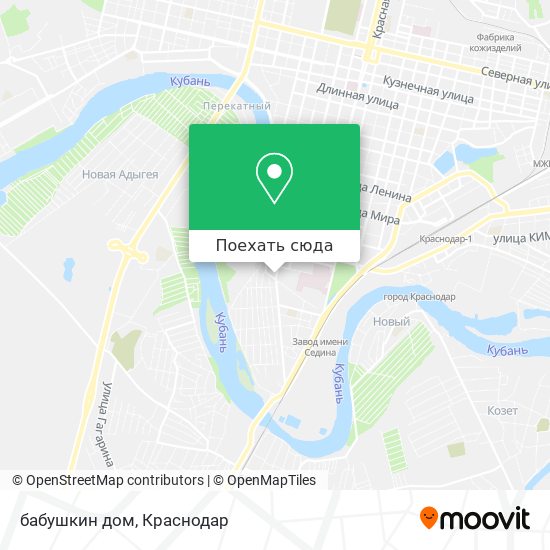 Карта бабушкин дом