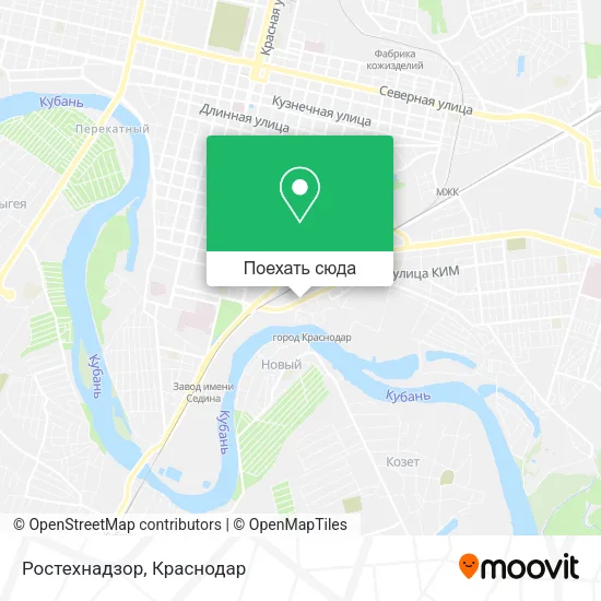 Карта Ростехнадзор