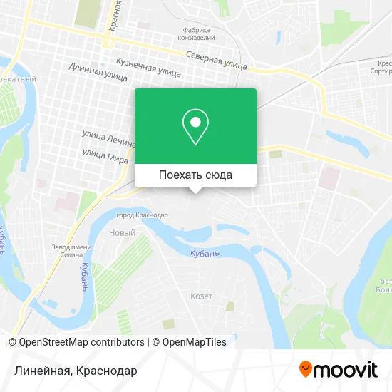Карта Линейная