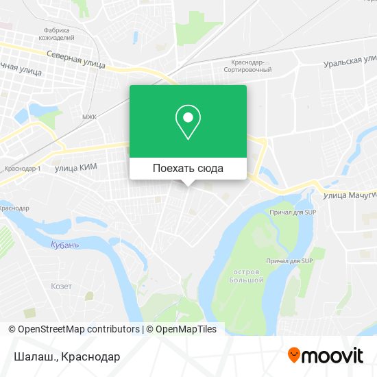 Карта Шалаш.