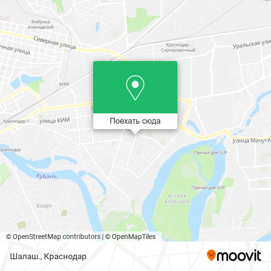 Карта Шалаш.