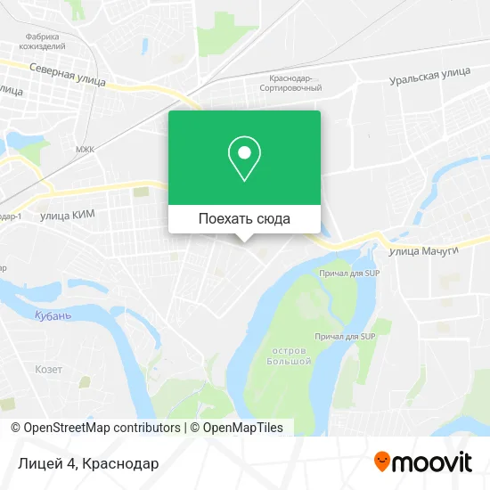 Карта Лицей 4