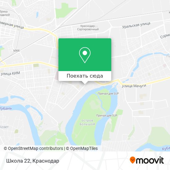 Карта Школа 22