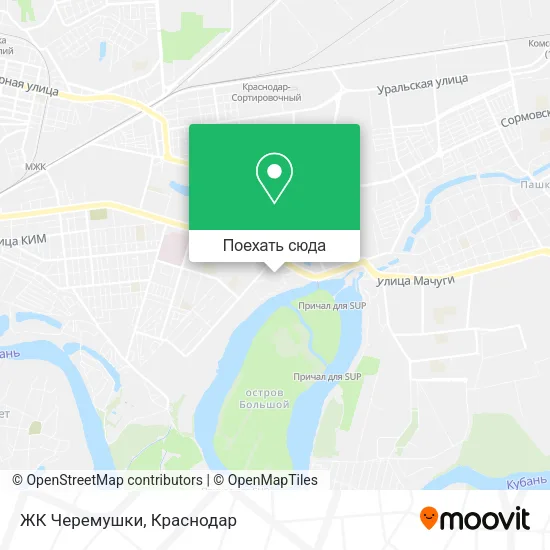 Карта ЖК Черемушки