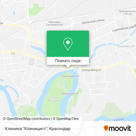 Карта Клиника "Клиницист"