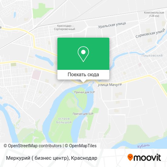 Карта Меркурий ( бизнес центр)