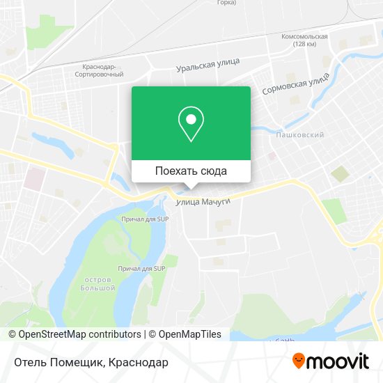 Карта Отель Помещик