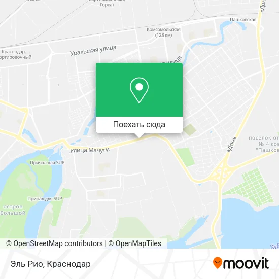 Карта Эль Рио