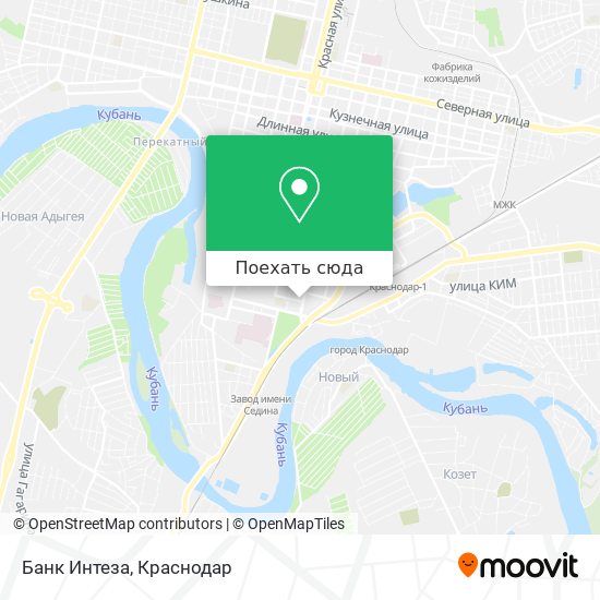 Карта Банк Интеза