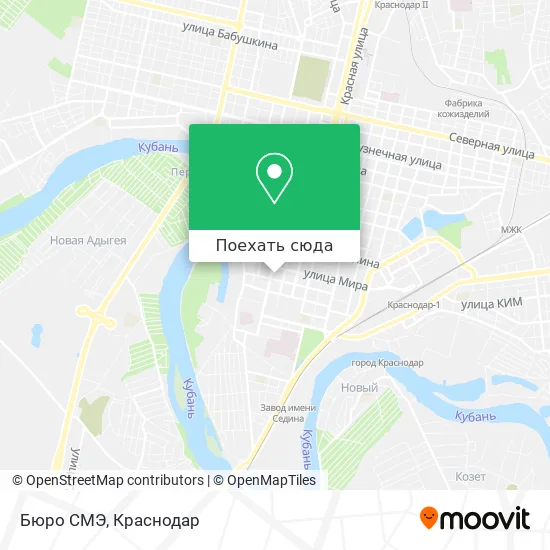 Карта Бюро СМЭ