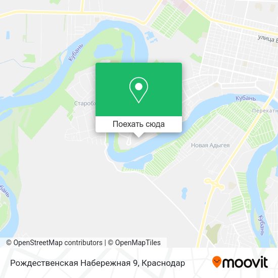 Карта Рождественская Набережная 9