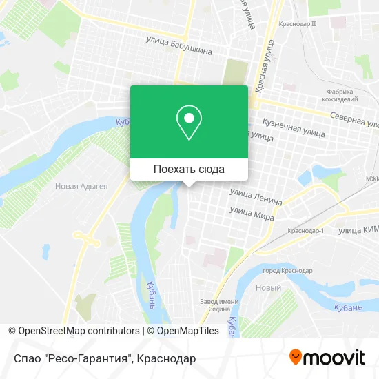 Карта Спао "Ресо-Гарантия"