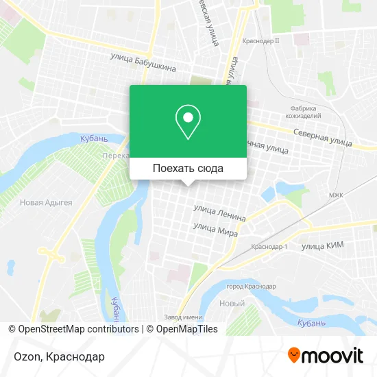 Карта Ozon