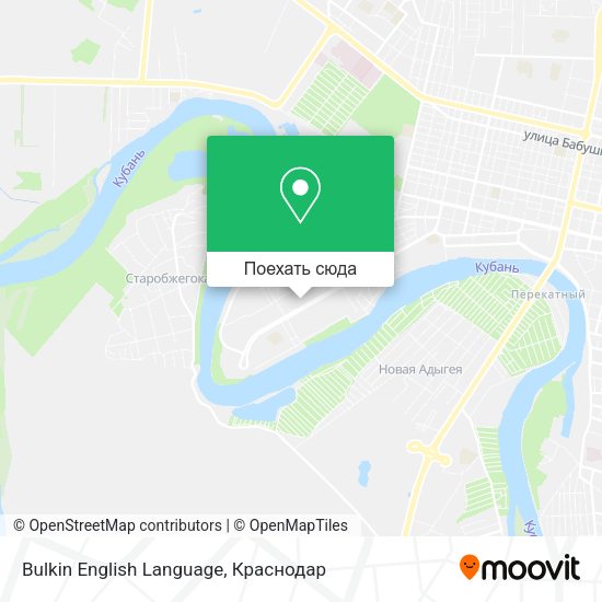 Карта Bulkin English Language
