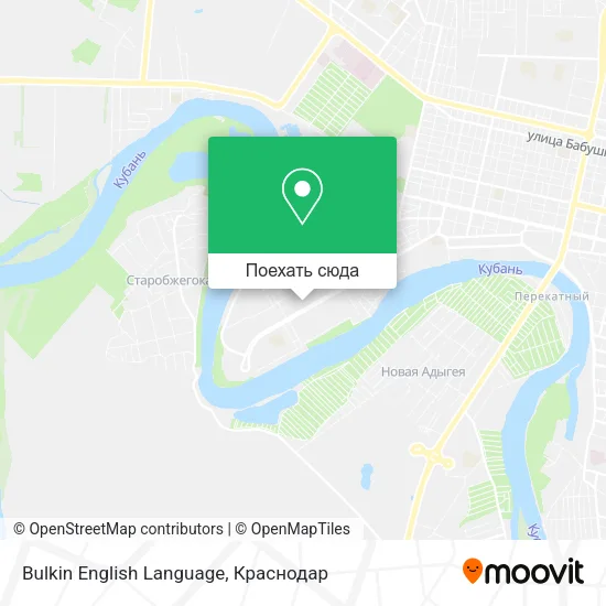 Карта Bulkin English Language