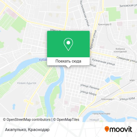 Карта Акапулько