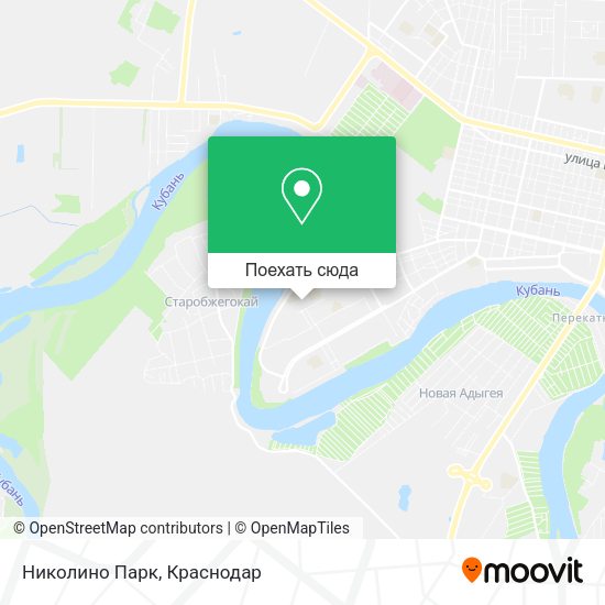 Карта Николино Парк