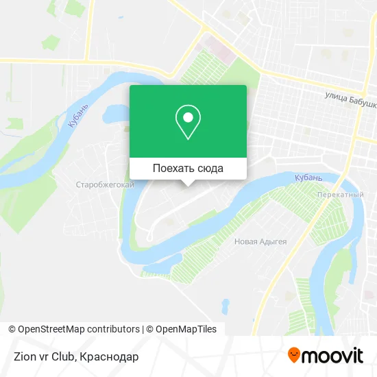 Карта Zion vr Club