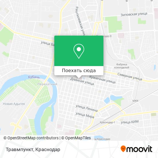 Карта Травмпункт