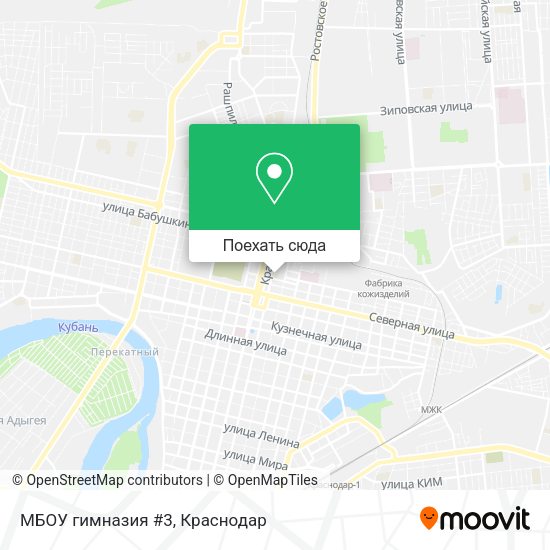 Карта МБОУ гимназия #3