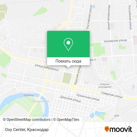 Карта Oxy Center