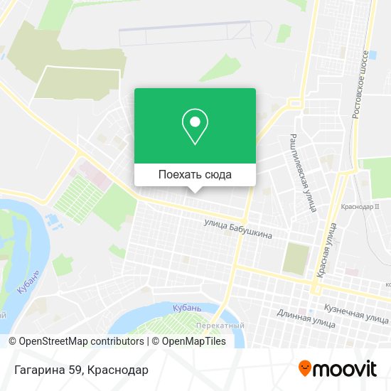 Карта Гагарина 59