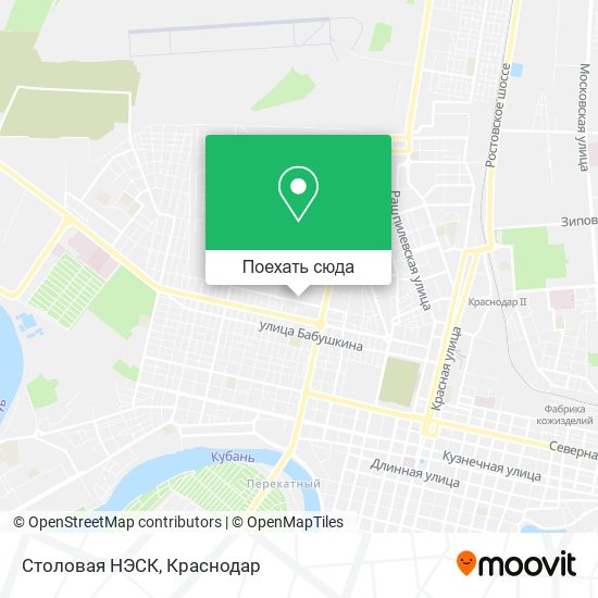Карта Столовая НЭСК