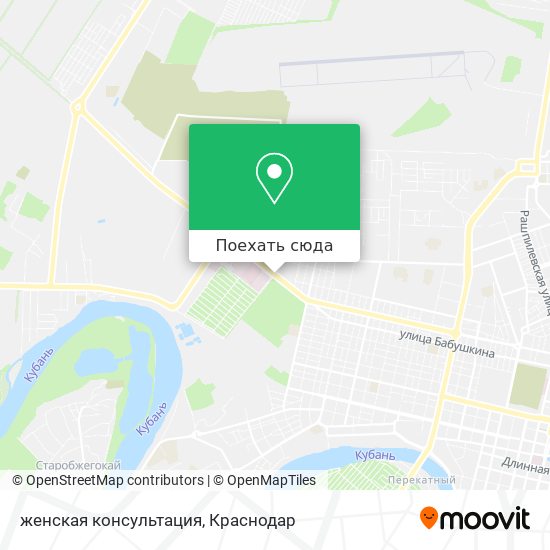 Карта женская консультация