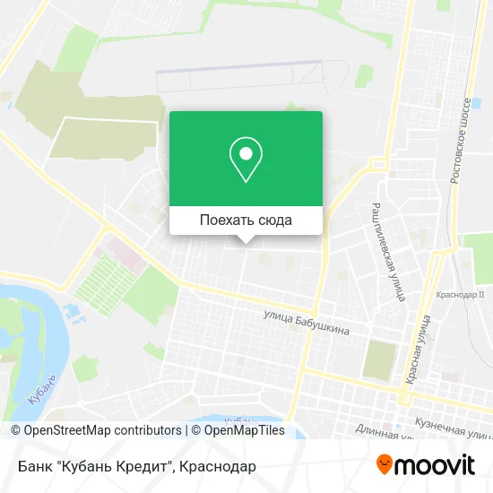Карта Банк "Кубань Кредит"