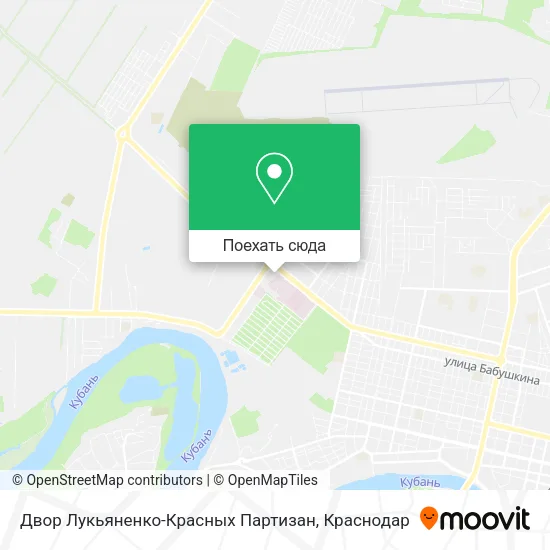 Карта Двор Лукьяненко-Красных Партизан