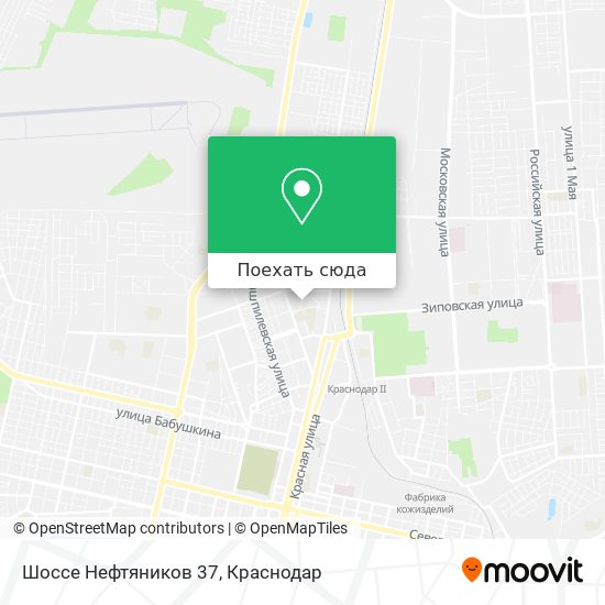 Карта Шоссе Нефтяников 37