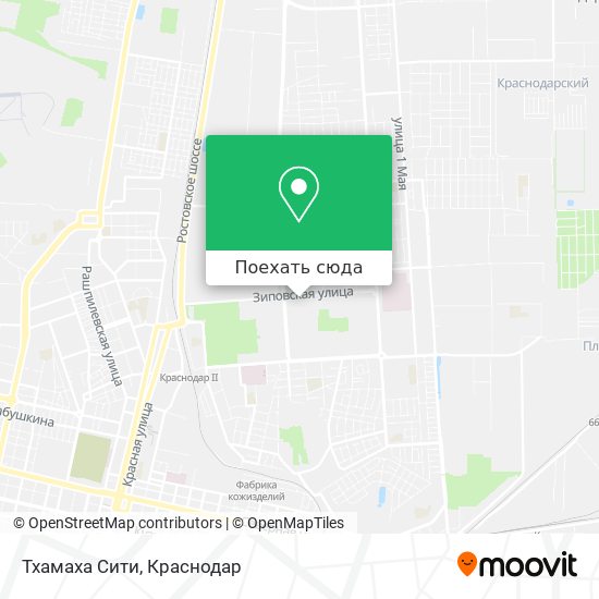 Карта Тхамаха Сити