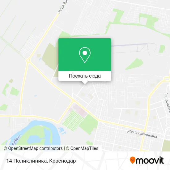 Карта 14 Поликлиника