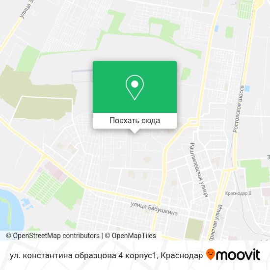 Карта ул. константина образцова 4 корпус1