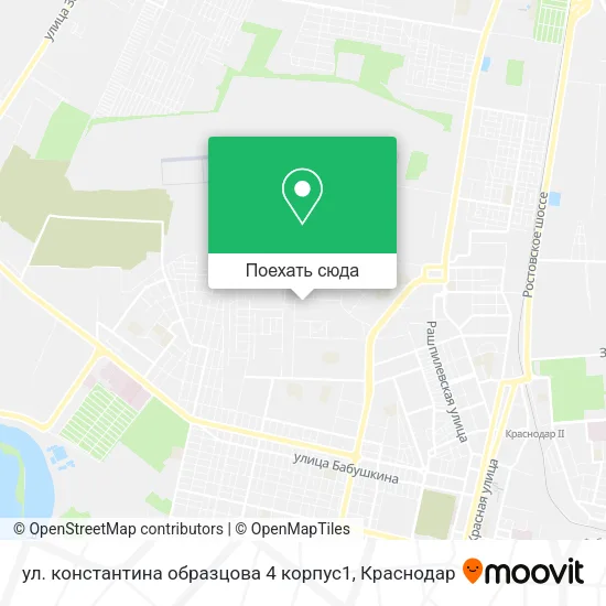 Карта ул. константина образцова 4 корпус1