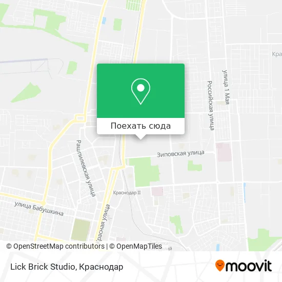Карта Lick Brick Studio