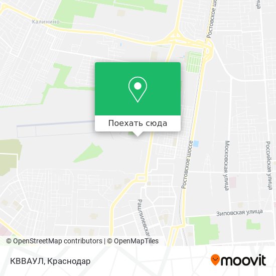 Карта КВВАУЛ