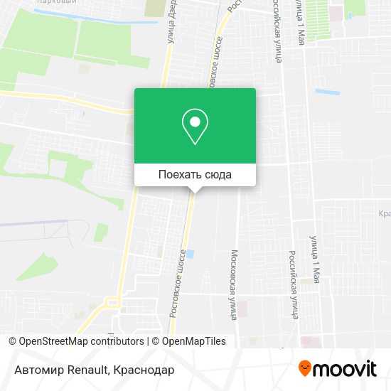 Карта Автомир Renault