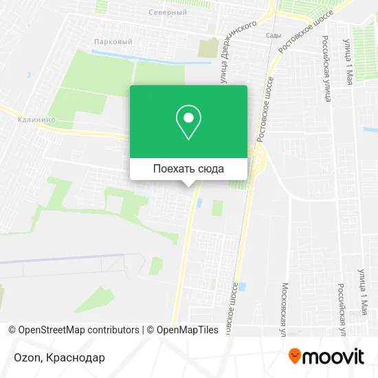 Карта Ozon